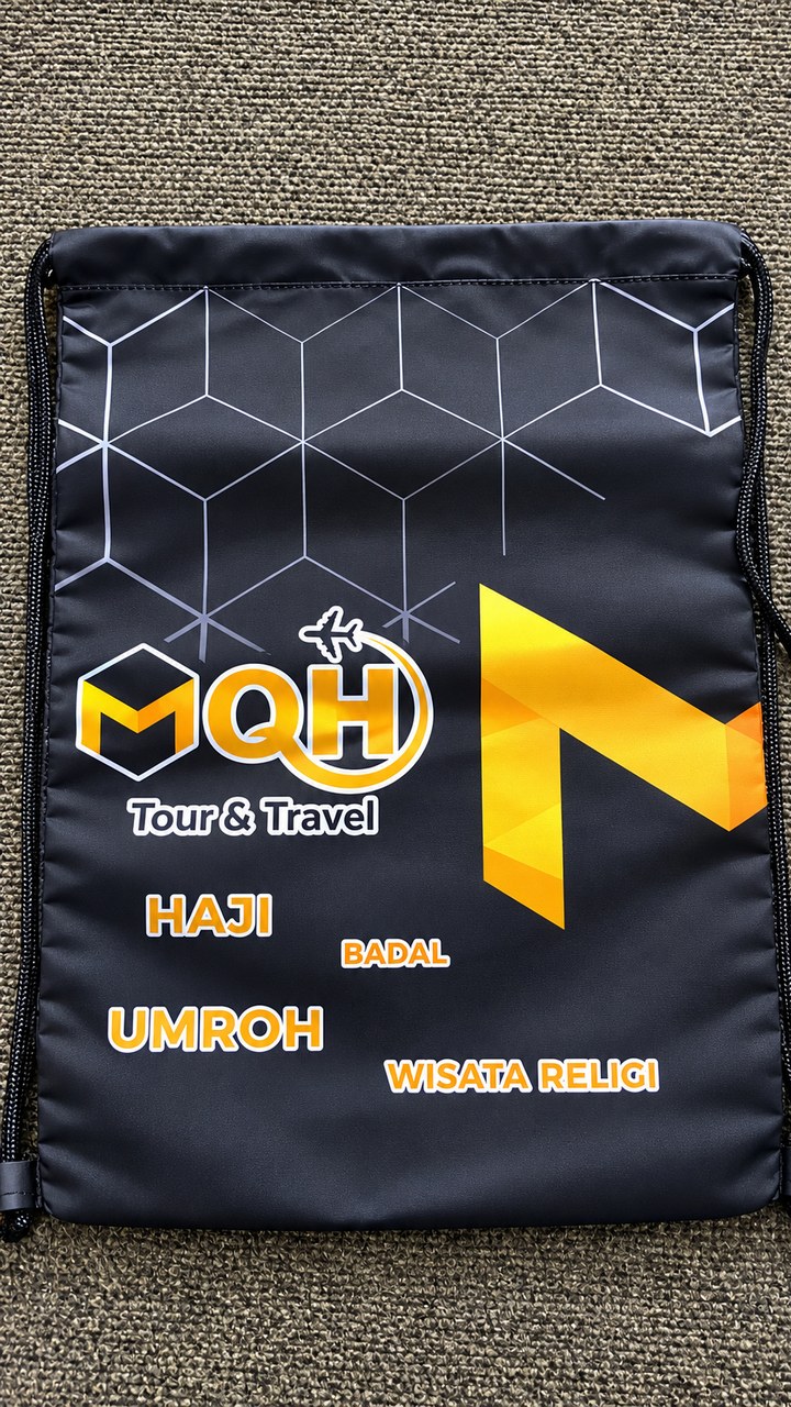 Perlengkapan Tas Sandal untuk umroh MQH